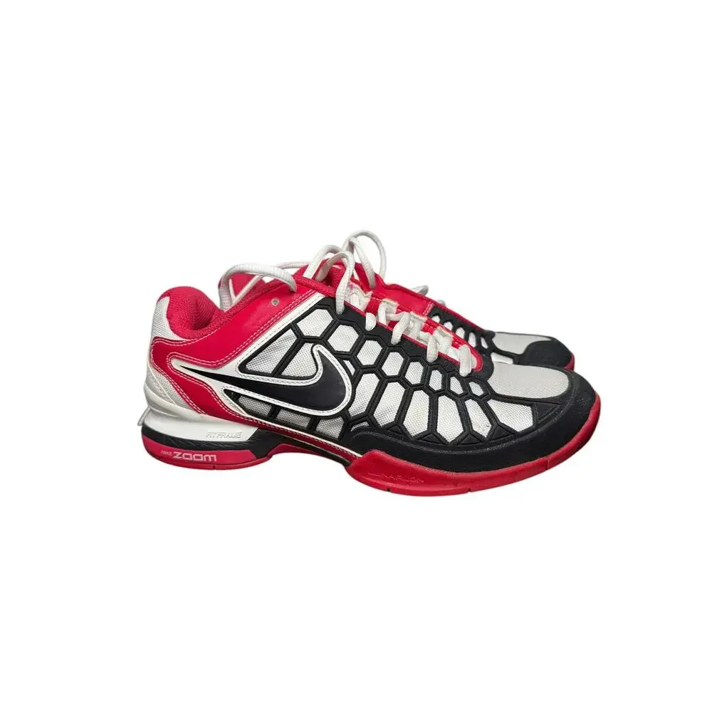 Nike Zoom Breathe 2K11 Red White Black Sneakers Size Men's 7.5 Like New